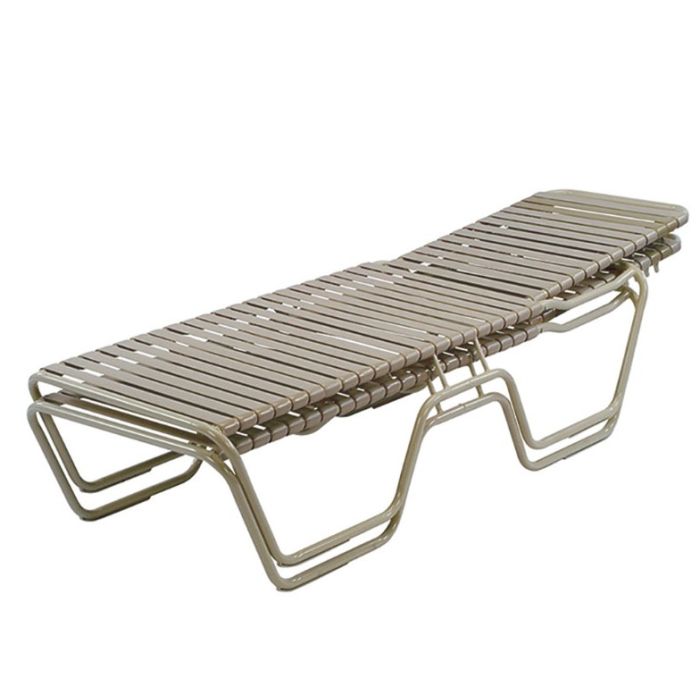 Country Club Aruba 14" Single Strap Chaise Lounge, Without Arms