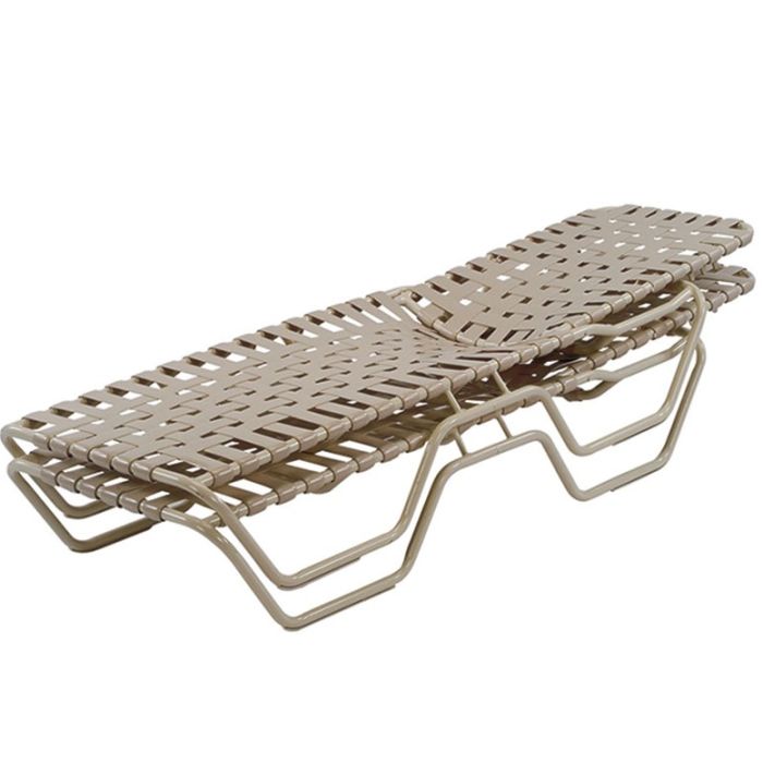 Country Club Aruba 14" Single Strap Chaise Lounge, Without Arms
