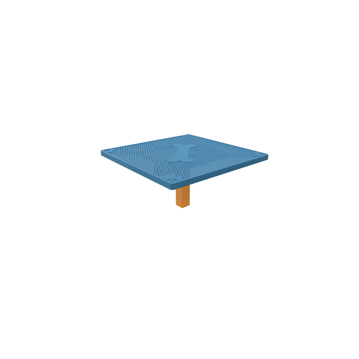 Square Grooming Table