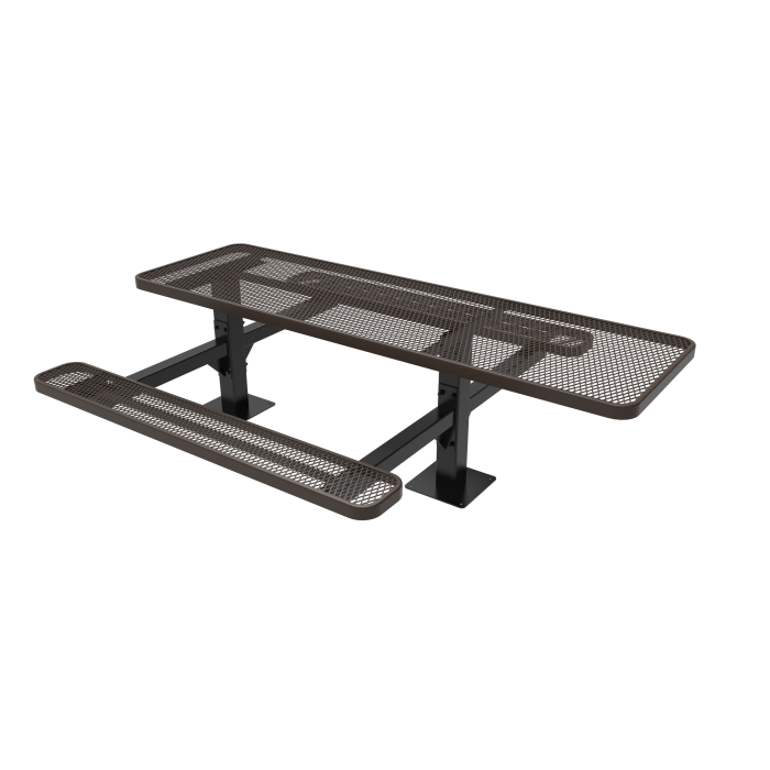 Rivendale Rectangular Double Pedestal Table - ADA Accessible