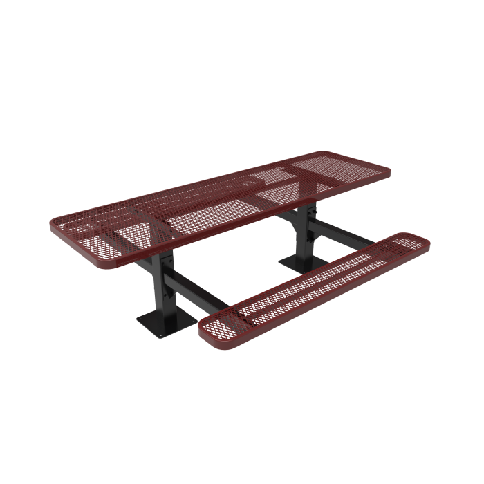 Rivendale Rectangular Double Pedestal Table - ADA Accessible