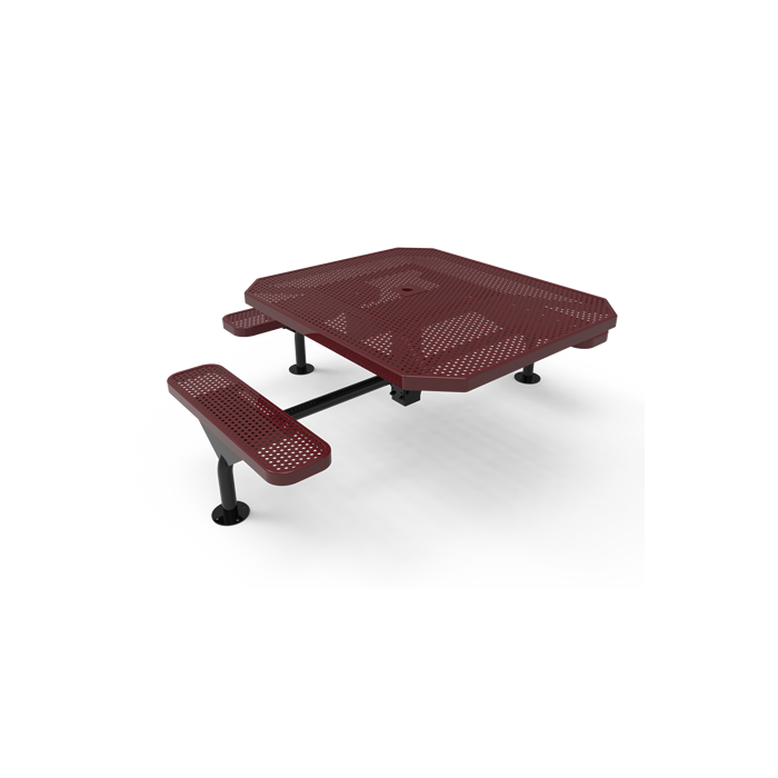 Rivendale Octagon Nexus Pedestal Table - ADA Accessible