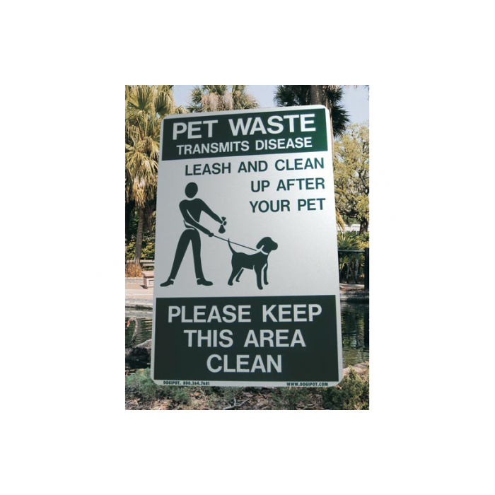 On Leash Sign