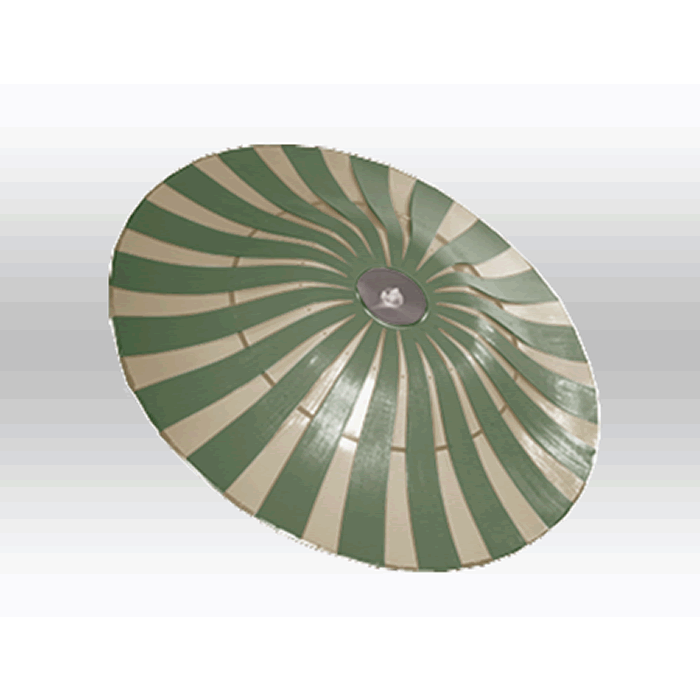 The 701 Aluminum Alternating Vane Umbrella