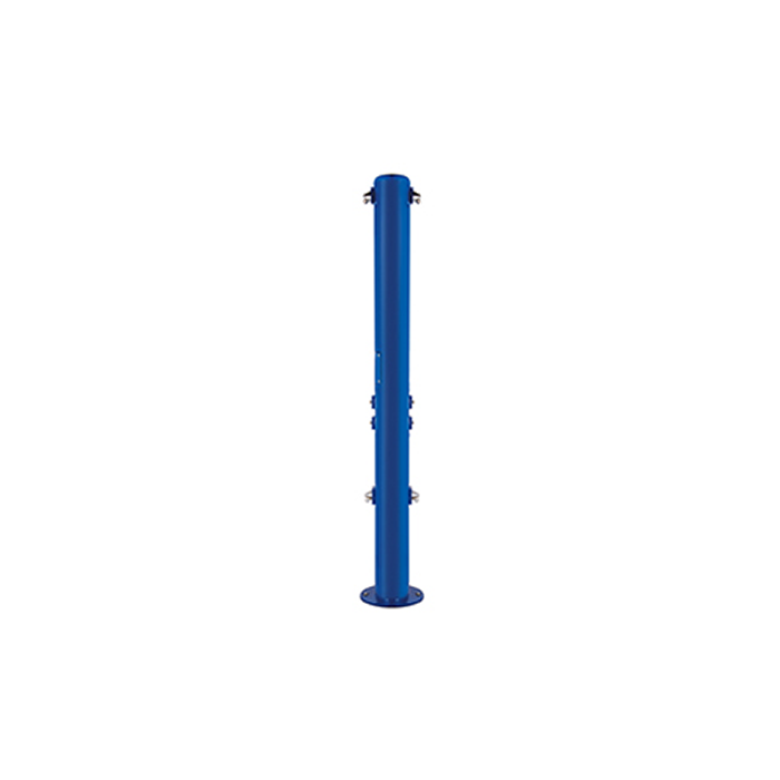 Metal Pedestal Outdoor Dual Body and Foot Shower