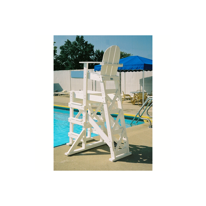 Tall Lifeguard Chair With Side Steps