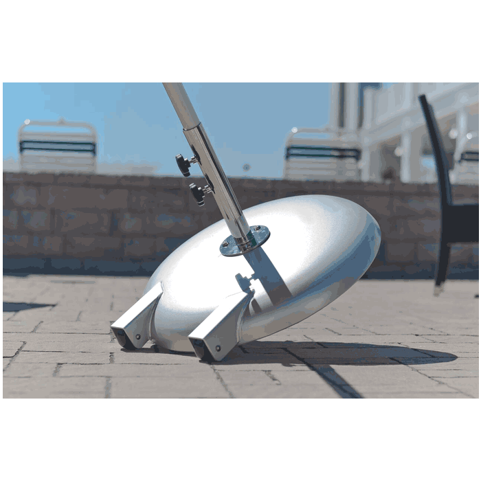 Premium Aluminum Shell Umbrella Base - 100 lbs.