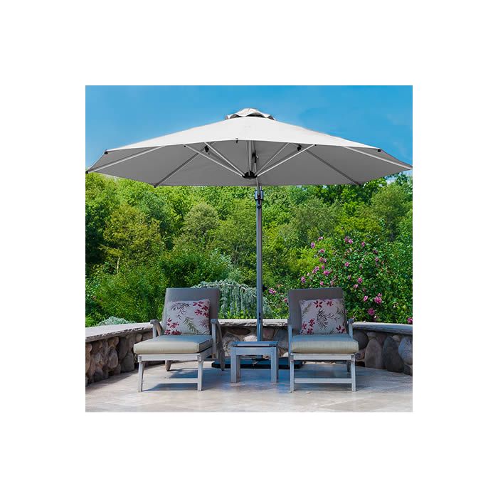 Aurora Series 11' Octagon Cantilever Umbrella