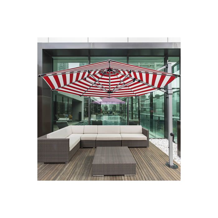Aurora Series 11' Octagon Cantilever Umbrella