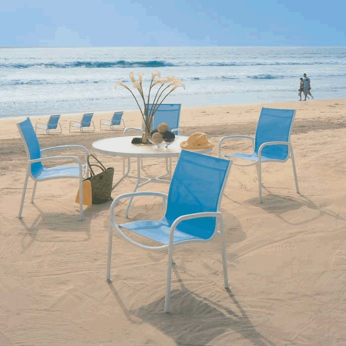 Millennia Relaxed Sling Sand Chair