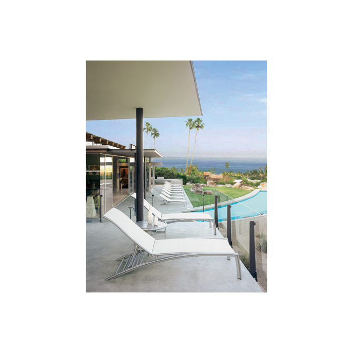 South Beach Relaxed Sling Chaise Lounge