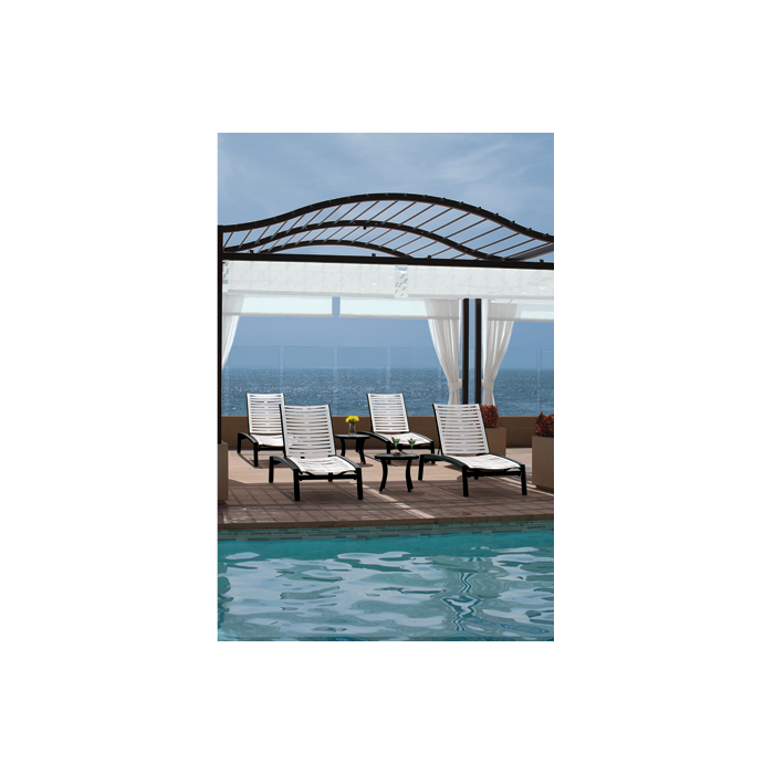 Elance Segment Armless Chaise Lounge