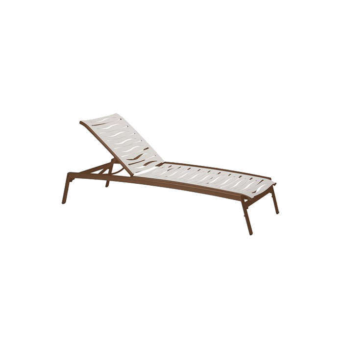 Elance Segment Armless Chaise Lounge