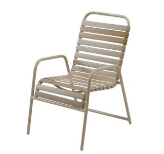 Country Club Aruba Single Strap Dining Arm Chair