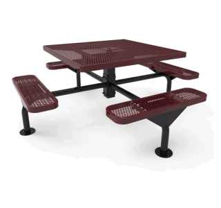 Rivendale Square Nexus Pedestal Table