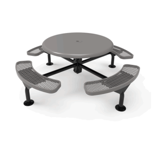 Rivendale Round Nexus Pedestal Table with Solid Top