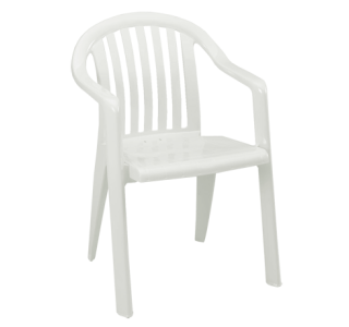 Miami Lowback Stacking Armchair