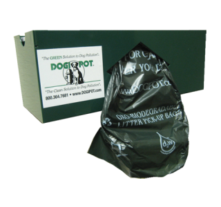 Dogipot Aluminum Single Roll Bag Dispenser