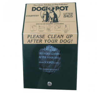 Aluminum Header Pak Dogipot Junior Bag Dispenser
