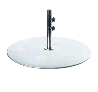 150 lb. Galvanized Steel Plate With 2" Stem for Monaco Series