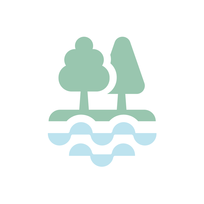 Large Message Center with 2 Posts, Two Sided