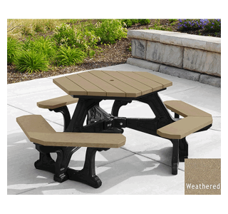 Plaza Hexagon Table